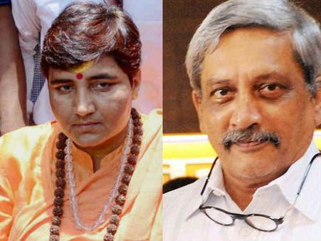 மாட்டிறைச்சிக்கு அனுமதி அளித்துதான் மனோகர் பாரிக்கர் இறந்தார்.. சாத்வி பிரக்யா அடுத்த சர்ச்சை!