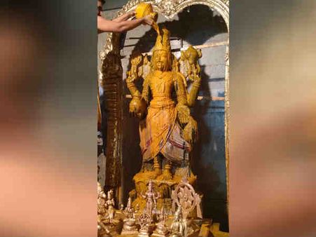 அக்னி நட்சத்திரம்: மழை வேண்டி தன்வந்திரி பகவானுக்கு 27 நாட்கள் திருமஞ்சன திருவிழா