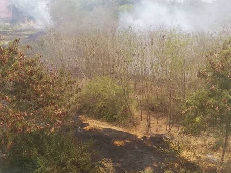 சென்னை வளசரவாக்கத்தில் பயங்கர தீ விபத்து.. புகை மண்டலத்தால் மக்கள் பெரும் அவதி!