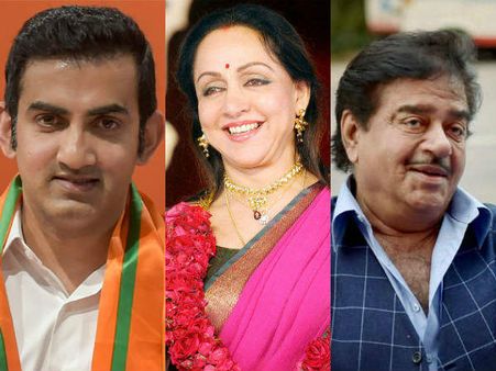 எக்சிட் போல்.. நட்சத்திர வேட்பாளர்கள் கம்பீர், ஊர்மிளா, ஹேமமாலினி, சத்ருஹன் நிலை என்ன?