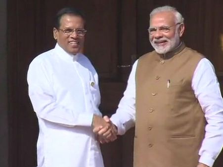 மோடி பதவி ஏற்பு விழாவில் இலங்கை அதிபர் சிறிசேனா பங்கேற்பதாக தகவல்