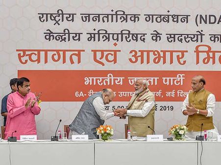 ரிசல்ட்டுக்கு முன்பே 39 கட்சிகள் பாஜகவுக்கு ஆதரவு.. வளைத்து காட்டிய அமித்ஷா