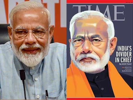 'டைம்' இதழ் என்னைப் பற்றி ஏன் அப்படி கட்டுரை வெளியிட்டது தெரியுமா? மோடி பதில் இதுதான்