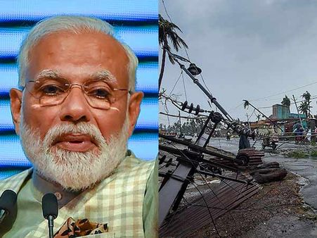ஃபனி புயல்.. ஒடிஸா மக்களுக்கு நாடே துணை நிற்கும்- பிரதமர் மோடி உறுதி