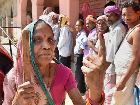 அமேதி உள்ளிட்ட விஐபி தொகுதிகளில் ஓட்டுப்பதிவு.. 5ம் கட்ட லோக்சபா தேர்தலில் 62.56% வாக்குப்பதிவு!