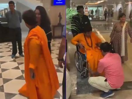 தீயாய் பரவும் வீடியோ... மீண்டும் சர்ச்சையில் சிக்கிய பாஜக எம்பி.. சாமியார் பிரக்யா சிங் தாக்கூர்!