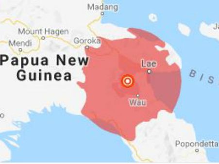 பப்புவா நியூகினியாவில் பெரிய நிலநடுக்கம்.. ரிக்டரில் 7 ஆக பதிவு!