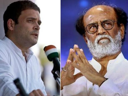 காங்கிரஸ் தலைவர் ரஜினிகாந்த்.. ஆஹா அரிய வாய்ப்பு.. அவசரமாக பரிசீலிப்பாரா ராகுல் காந்தி?