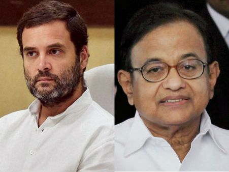 ப.சிதம்பரம் உள்ளிட்டோர் மீது கடும் அப்செட்.. போன் அழைப்புகளுக்கு கூட பதில் சொல்லாத ராகுல் காந்தி