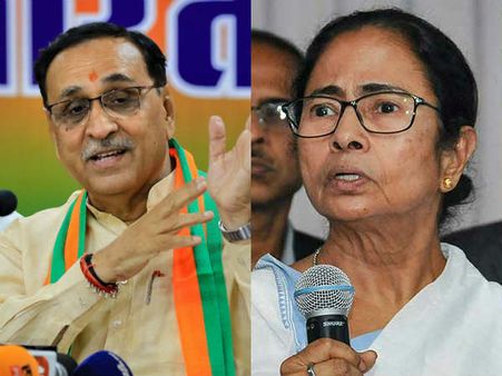 புத்தி பேதலிச்சுப் போச்சா மமதா பானர்ஜிக்கு.. குஜராத் முதல்வர் பரபர தாக்கு!