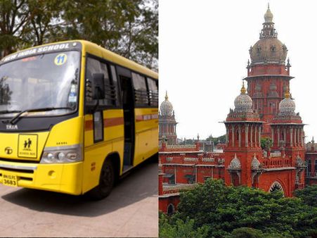 பள்ளி வாகனங்களில் சிசிடிவி மற்றும் ஜிபிஎஸ் கோரிய வழக்கு.. பள்ளிகல்வித்துறை பதிலளிக்க ஐகோர்ட் உத்தரவு