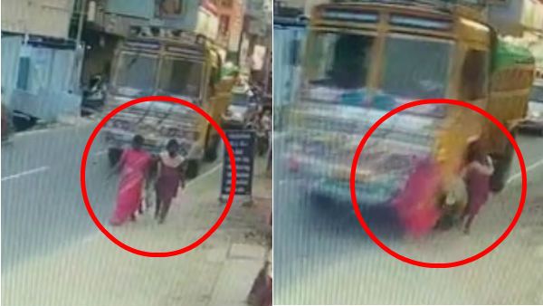 இதுதான் கடைசி நொடி.. தாய்க்கும் தெரியாது.. அந்த மகளுக்கும் தெரியாது.. உறைய வைக்கும் சிசிடிவி காட்சி!