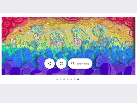 50 ஆண்டுகால போராட்டம்.. தன்பாலின சேர்க்கைக்கு டூடுல் வெளியிட்டு சிறப்பித்த கூகுள்