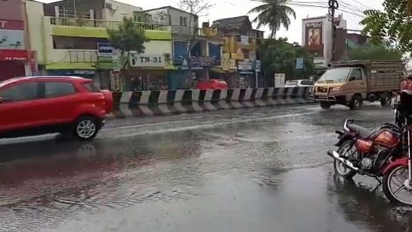 6 மாதங்களுக்கு பிறகு சென்னையில் மழை பெய்கிறது... மகிழ்ச்சி பொங்குகிறது