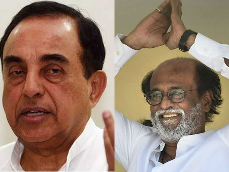 அவரும் ரொம்ப நாளா வர்றேன்னு சொல்லிக்கிட்டுதான் இருக்காரு.. எல்லாம் நாடகம்.. ரஜினியை தாக்கிய சு.சாமி