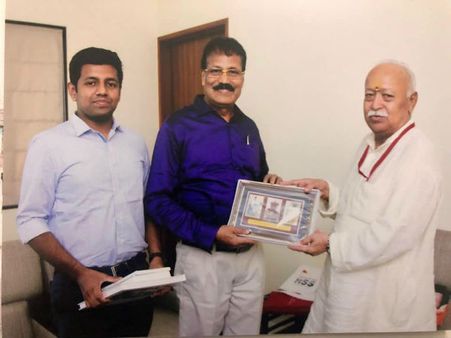 நாக்பூர் ஆர்.எஸ்.எஸ். மாநாட்டில் டாக்டர் கிருஷ்ணசாமி... வெடிக்கும் சர்ச்சை