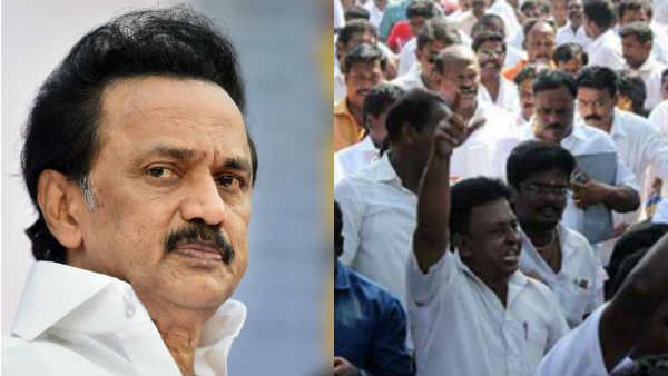 வழக்கமான ஆர்ப்பாட்டம்தானா.. ஏன் இப்படியான 'ஆக்கப்பூர்வமான' போராட்டத்தை திமுக நடத்த கூடாதா?