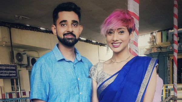 நோ தாலி.. நோ மேளம்.. பத்தே விநாடியில் சிம்பிளாக முடிந்த பிக் பாஸ் பிரபலத்தின் திருமணம்!