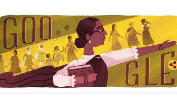 இந்தியாவின் முதல் பெண் மருத்துவருக்கு கூகுள் டூடுல் கெளரவம்!