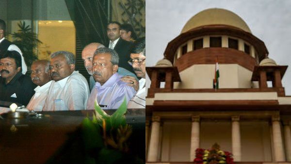 கர்நாடகா எம்.எல்.ஏக்கள் ராஜினாமா பின்னணியில் பாஜக- உச்சநீதிமன்றத்தில் சபாநாயகர் தரப்பு வாதம்