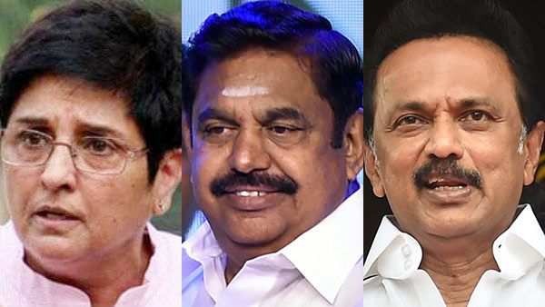 ஏன் திடீர்னு தமிழ்நாட்டு அரசியல் மீது பாய்கிறார் கிரண் பேடி.. யாரை குறி வைக்கிறார்?