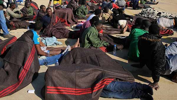 லிபியா அகதிகள் முகாம் மீதான தாக்குதல்.! ஐநா கடும் கண்டனம்.. நியாயமான விசாரணைக்கு அழைப்பு