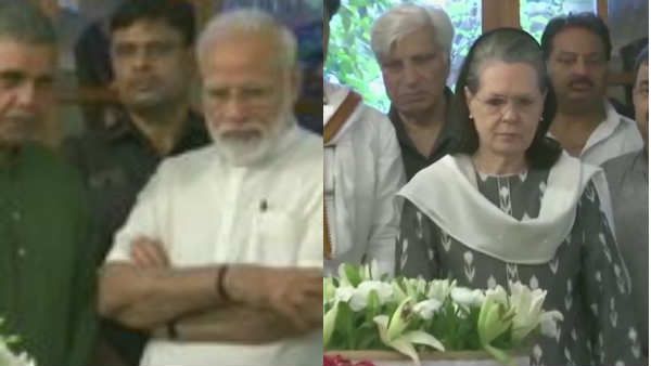 டெல்லி முன்னாள் முதல்வர் ஷீலா தீட்சித் மறைவு.. பிரதமர் மோடி, சோனியா காந்தி நேரில் அஞ்சலி