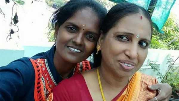 தலையில் மல்லிகைப்பூ, ஆரஞ்சு கலர் பட்டுபுடவை.. முகத்தில் பூரிப்பு.. நளினி ஹேப்பி!