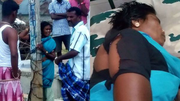 செல்வியை கரண்ட் கம்பத்தில் கட்டி வைத்து அடித்த ஊர் 