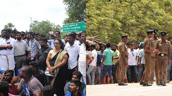இலங்கையில் இந்து கோவில்களை இடித்துவிட்டு பவுத்த விகாரைகள் கட்டுவதால் போராட்டங்கள்- பதற்றம் 