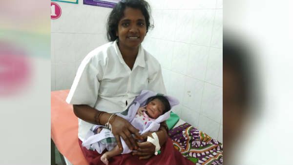 விஜயா ஹேப்பி அண்ணாச்சி.. கோயில் வாசலில் மகன் பிறந்ததால் பூரிப்பு.. அத்தி வரதர் என்றும் பெயர் சூட்டல்