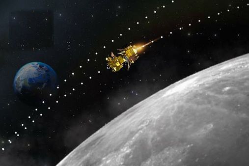 நிலவு வட்டப்பாதையின் 3வது அடுக்கில் வெற்றிகரமாக இணைந்தது சந்திரயான்-2