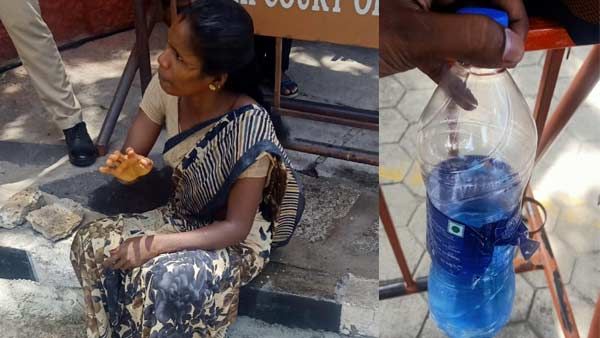 கணவரிடம் இருந்து குழந்தையை மீட்கக் கோரி தற்கொலைக்கு முயன்ற பெண்.. ஹைகோர்ட்டில் பரபரப்பு