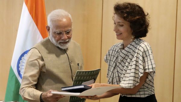 பிரான்சில் கூட ஜெய் ஸ்ரீராம் கோஷம் கேட்கிறது.. உற்சாகத்தில் பேசிய மோடி.. அதிர்ந்த யுனெஸ்கோ!