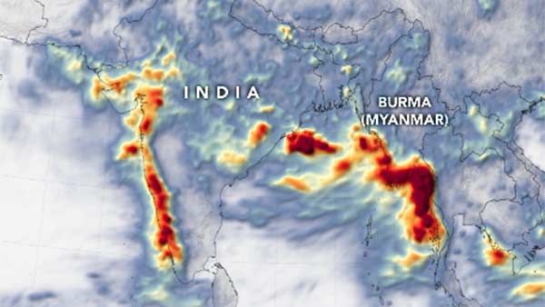 12 நாளில் தென்னிந்தியாவை சிதைத்த மோசமான மழை.. அனிமேசன் படத்துடன் நாசா அதிர்ச்சி தகவல்