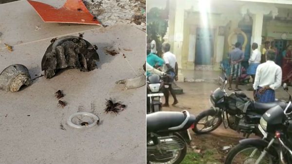 திருப்போரூரில் என்னதான் நடக்கிறது.. அடுத்தடுத்து வெடிக்கும் மர்ம பொருட்கள்.. போலீஸ் தீவிர சோதனை!