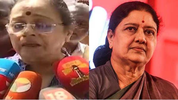 பரம வைரிகள் சசிகலா- சந்திரலேகா திடீர் சந்திப்பு.. காரணம் பாஜக இல்லையாம்... சொத்து பஞ்சாயத்தாமே!