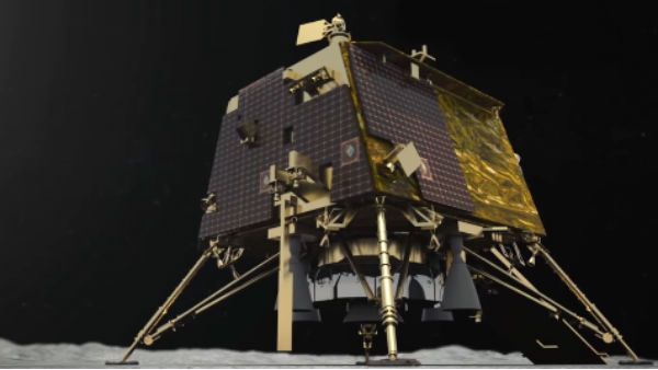 குட் நியூஸ்.. விக்ரம் லேண்டர் உடையவில்லை.. சாய்ந்த நிலையில் பத்திரமாக உள்ளது