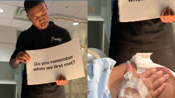 இந்த யோசனை எனக்கு வராம போச்சே.. பிரசவ அறையில் மனைவிக்கு கணவன் செய்த விஷயம்.. இதயம் தொடும் வீடியோ