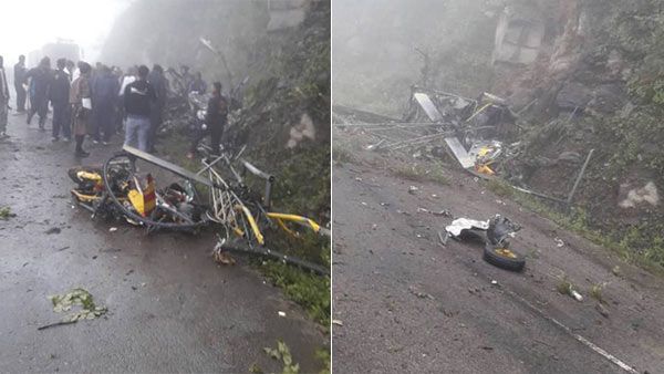 பூடானில் இந்திய ராணுவ ஹெலிகாப்டர் விழுந்து நொறுங்கியது- 2 விமானிகள் பலி