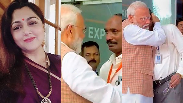 இஸ்ரோ தலைவர் சிவன் அழுததில் என்ன தப்பு? குஷ்பு கேள்வி