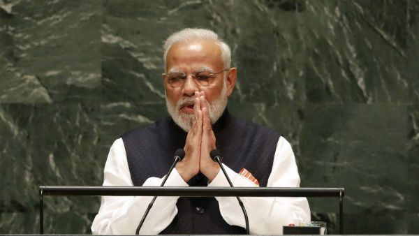 யாதும் ஊரே யாவரும் கேளீர்.. ஐ.நா.சபையில் உலகத்துக்கே அருமையான கருத்தை தமிழில் பேசிய மோடி