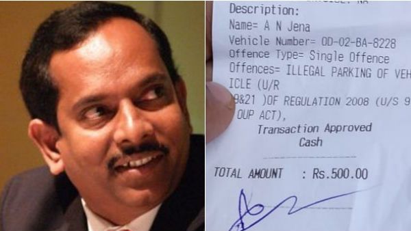 எம்.எல்.ஏ.வாக இருந்தால் எங்களுக்கு என்ன..? ரூ.500 அபராதம் கட்டுங்க..!