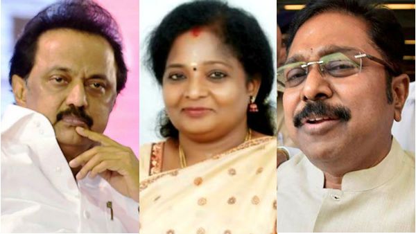 தெலுங்கானாவின் முதல் பெண் ஆளுநர் தமிழிசை.. ஸ்டாலின், டிடிவி தினகரன் உள்ளிட்டோர் வாழ்த்து!