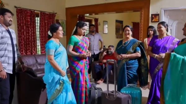 Tamil Selvi Serial: படியில் எண்ணெய் ஊத்தறது... பாசி மணி ஊசி மணி சிதற விடுவது..முடியலடா சாமி!