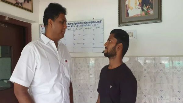 ஏழ்மையில் தவிக்கும் பளுதூக்கும் வீரர்.. உதவிக்கரம் நீட்டிய டி.ஆர்.பாலு மகன்..!