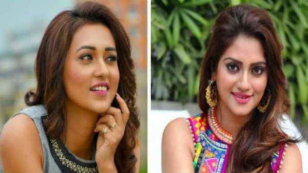 அப்படி ஒரு வளைவு.. அழகாக ஒரு நெளிவு.. துர்கா பூஜை விழாவில் டான்ஸ் ஆடி கலக்கிய 2 பெண் எம்பிக்கள்