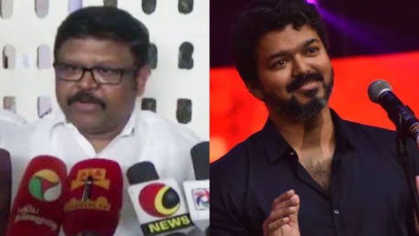 அரசியல் பேசி படங்களை ஓட வைக்கும் நிலைமையில்தான் விஜய் இருக்கிறார்.. அதிமுக கடும் தாக்கு