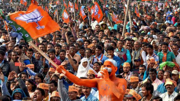 ஹரியானாவில் விஸ்வரூபம் எடுக்கும் பாஜக.. மொத்தமாக ஒடுங்கும் காங்கிரஸ்.. டைம்ஸ் நவ் எக்சிட் போல்!