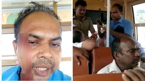 நடத்துனரை எப்படி அடிக்கலாம்.. களத்தில் குதித்தது மாநில மனித உரிமை ஆணையம்.. போலீசாருக்கு நோட்டீஸ்